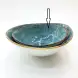 Ceramic Deep Plate 6.25 Inches - Rustic Speckle Blue Ceramic Deep Plate 6.25 Inches - Rustic Speckle Blue