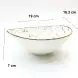 Ceramic Deep Plate 7.5 Inches - Rustic Speckle White
