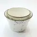 Ceramic Fries Bowl 4.5 Inches - Rustic Speckle White Ceramic Fries Bowl 4.5 Inches - Rustic Speckle White