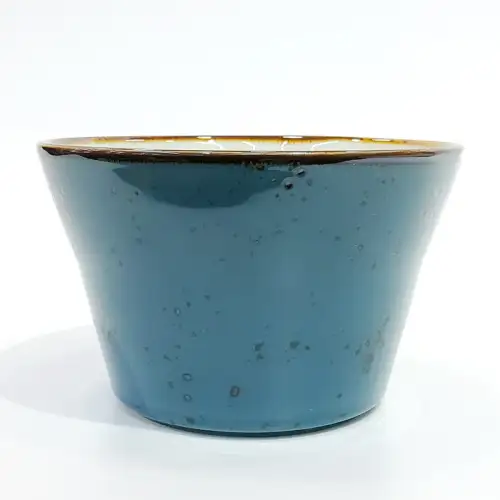Ceramic Fries Bowl 5.5 Inches - Rustic Speckle Blue Ceramic Fries Bowl 5.5 Inches - Rustic Speckle Blue