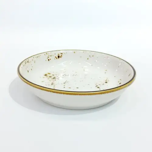 Ceramic Plate 11.5cm - Rustic Speckle White Ceramic Plate 11.5cm - Rustic Speckle White