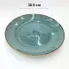 Ceramic Plate 12 Inches Rustic Speckle Blue Ceramic Plate 12 Inches Rustic Speckle Blue