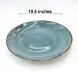 Ceramic Round Plate 10.5 Inches - Rustic Speckle Blue Ceramic Round Plate 10.5 Inches - Rustic Speckle Blue