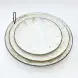 Ceramic Round Plate 10.5 Inches - Rustic Speckle White Ceramic Round Plate 10.5 Inches - Rustic Speckle White