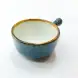 Ceramic Sauce Dish 8.3cm - Rustic Speckle Blue