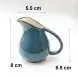 Ceramic Sauce Pot 120ml - Rustic Speckle Blue