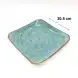 Ceramic Square Plate 8 Inches - Rustic Speckle Blue Ceramic Square Plate 8 Inches - Rustic Speckle Blue