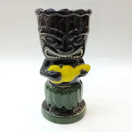 Ceramic Tiki Cocktail Mug 345ml - Ukulele Player