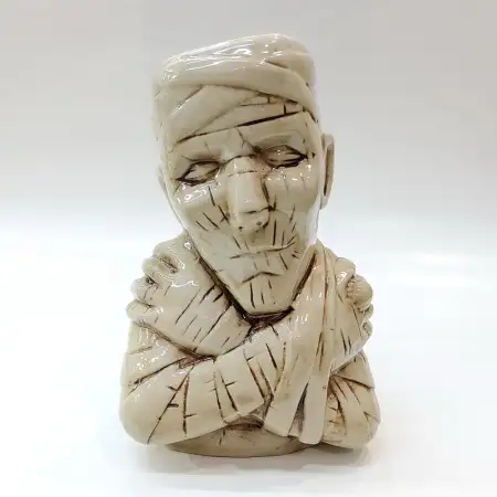 Ceramic Tiki Cocktail Mug 550ml - Wrapped Mummy